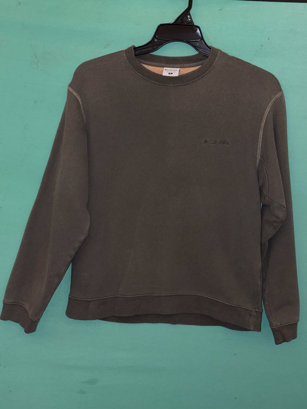 Columbia Women’s Crewneck Sweatshirt - Olive Green size S